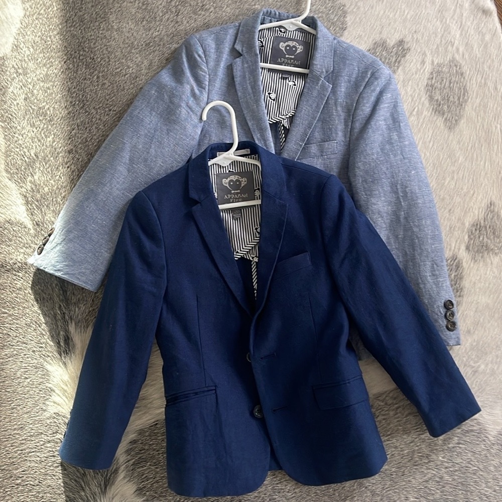 Bundle of 2 boys Appaman jacket blazers.
